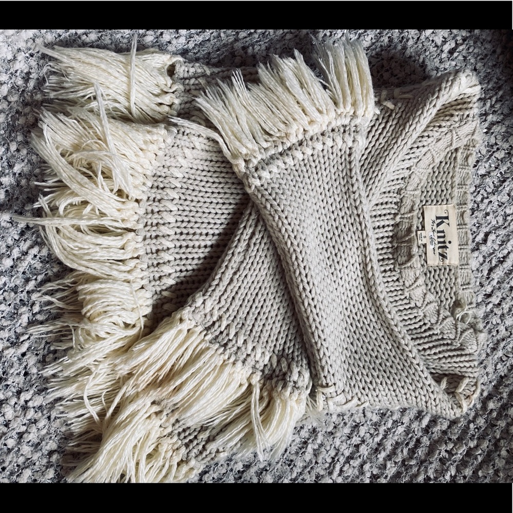 Free people cropped fringe sweater